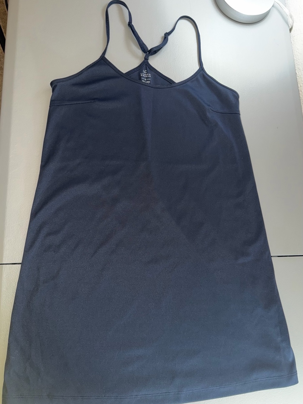 LC Lauren Conrad Navy Blue Racerback Cami